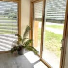 Baies vitrées hybrides en bois aluminium